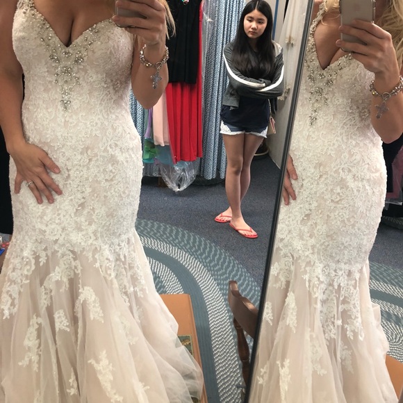 Stella York Dresses & Skirts - Beautiful Stella York wedding gown! Extra beading!